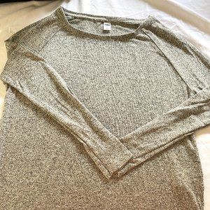 Gently worn oversized long sleeve shirt size small